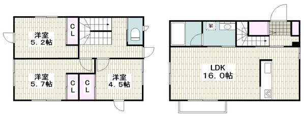 （仮称）鎌倉市十二所新築計画の物件間取画像